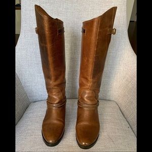 MASSIMO DUTTI Riding boots style 100% LEATHER